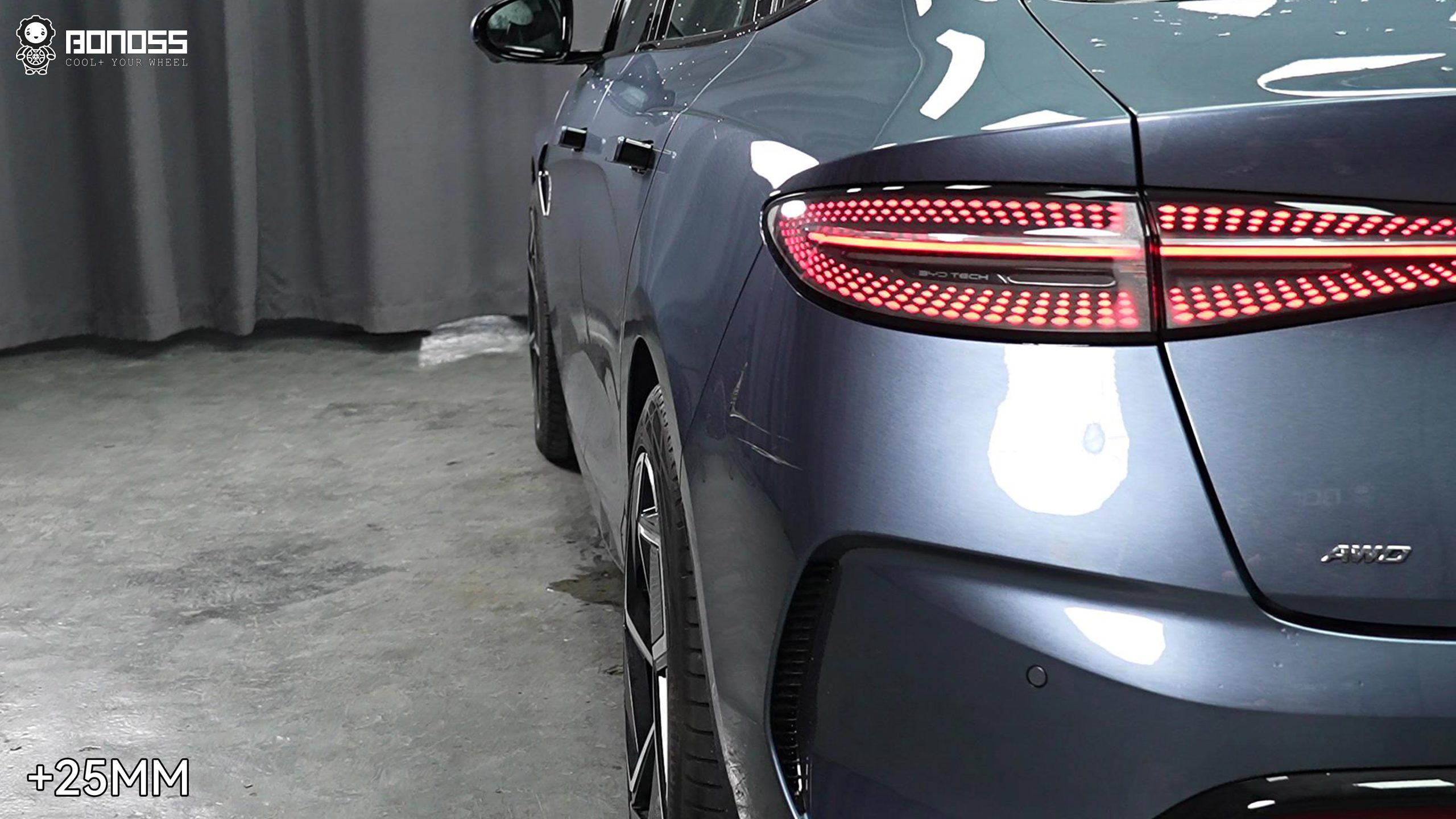 BONOSS Forged Active Cooling Wheel Spacers for 2023 BYD Seal 20mm Front 25mm Rear (5)