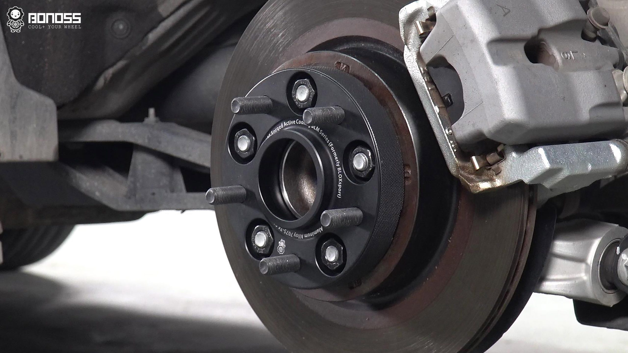 BONOSS Forged Active Cooling Wheel Spacers for 2023 Mitsubishi Outlander 20mm Front 25mm Rear (14)