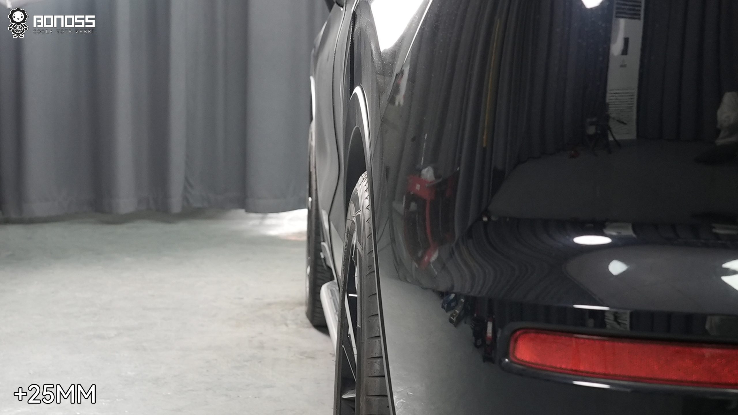 BONOSS Forged Active Cooling Wheel Spacers for 2023 Mitsubishi Outlander 20mm Front 25mm Rear (5)