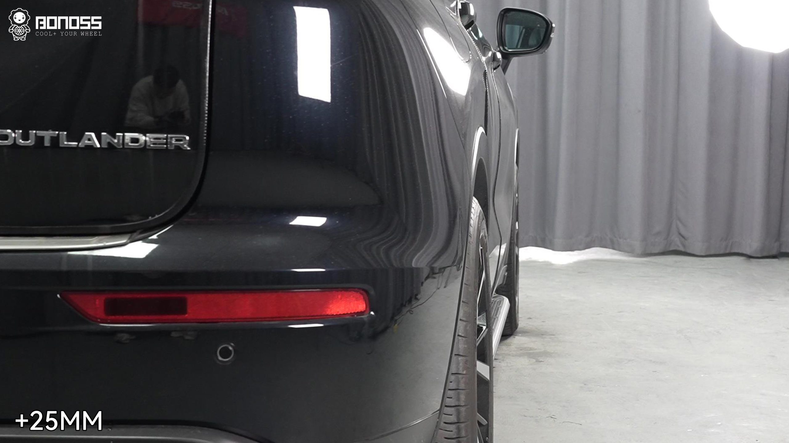 BONOSS Forged Active Cooling Wheel Spacers for 2023 Mitsubishi Outlander 20mm Front 25mm Rear (6)