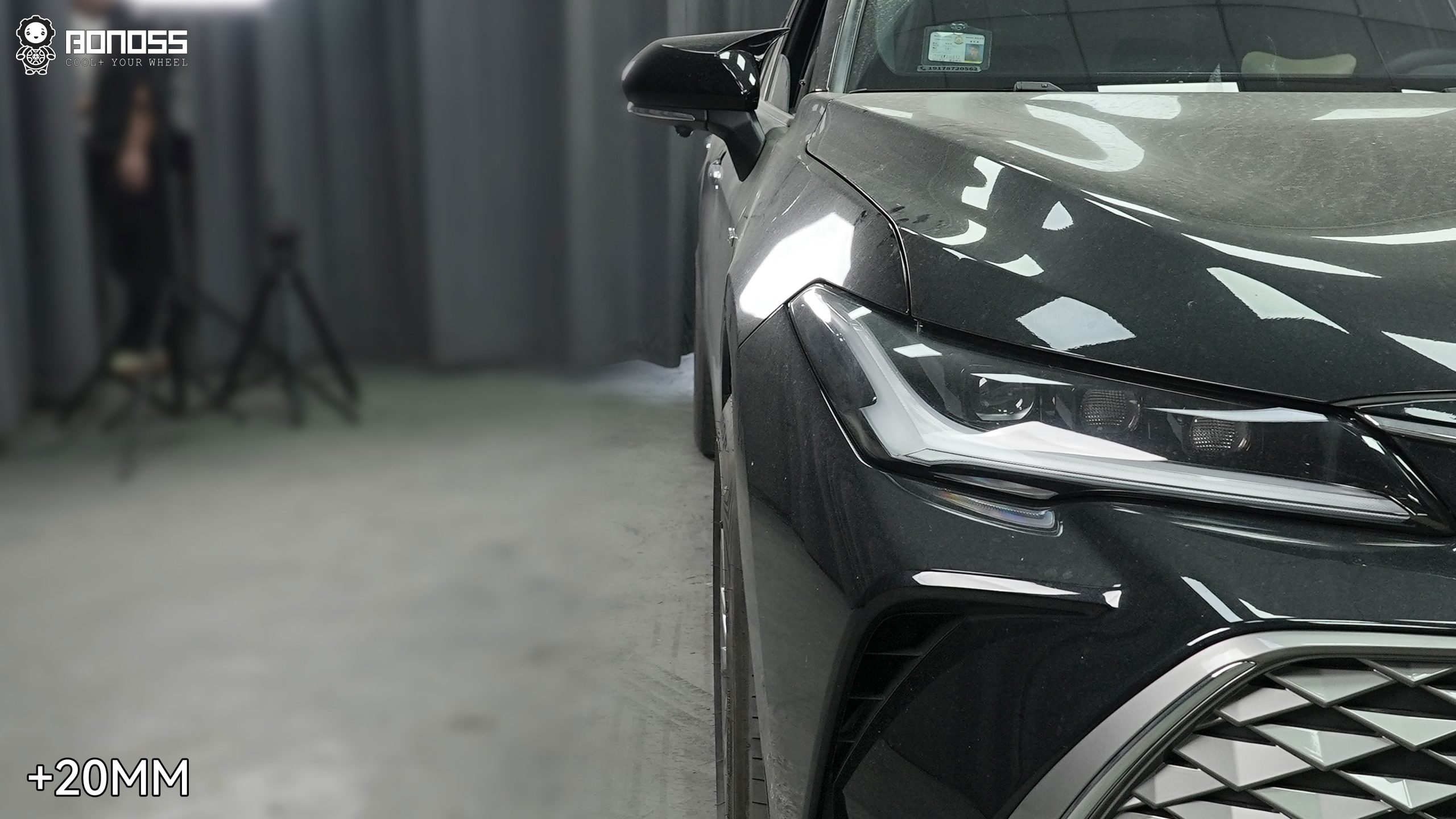 BONOSS Forged Active Cooling Wheel Spacers for Toyota Avalon 20mm Front 20mm Rear (4)