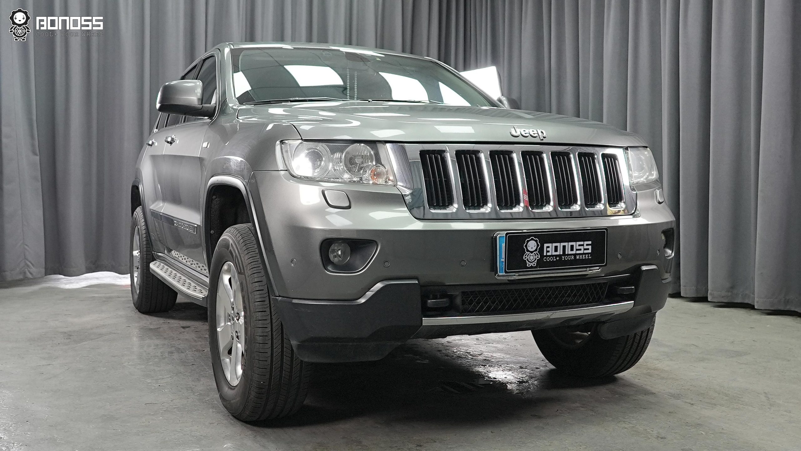 BONOSS Forged Active Cooling Wheel Spacers for 2013 Jeep Grand Cherokee 30mm Front 30mm Rear (2)