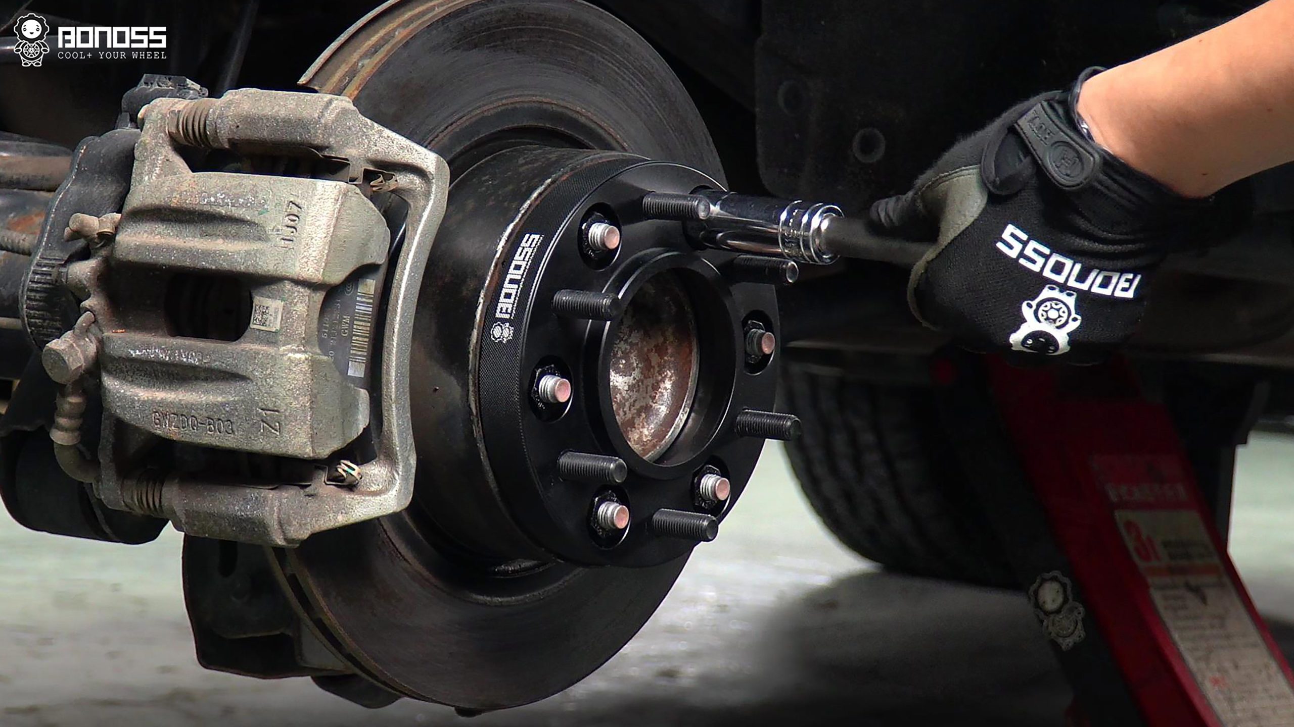 BONOSS Forged Active Cooling Wheel Spacers for 2021 Tank 300 25mm Front 25mm Rear (13)