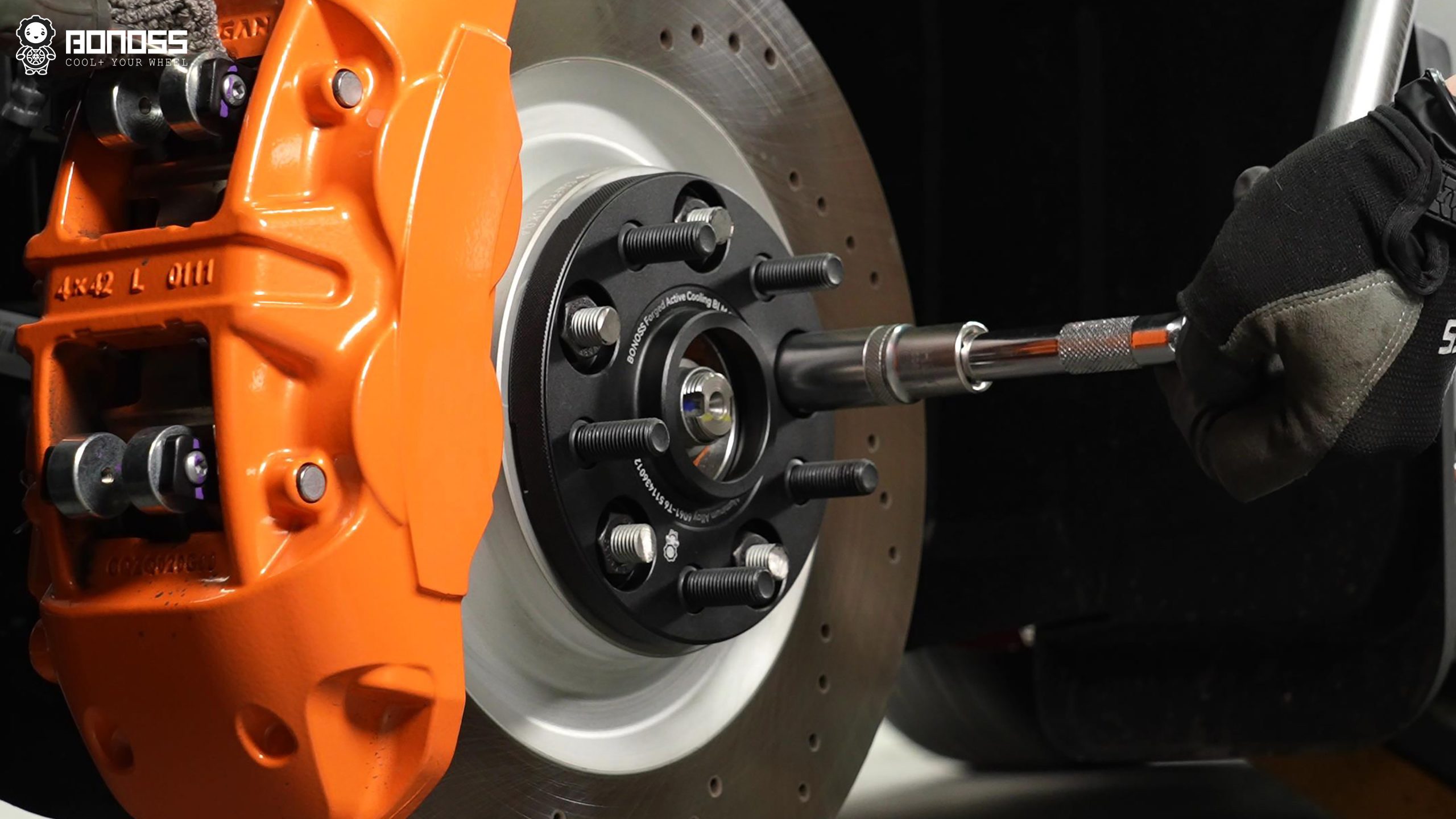 BONOSS Forged Active Cooling Wheel Spacers for 2023 Changan UNI-V 15mm Front 20mm Rear (13)
