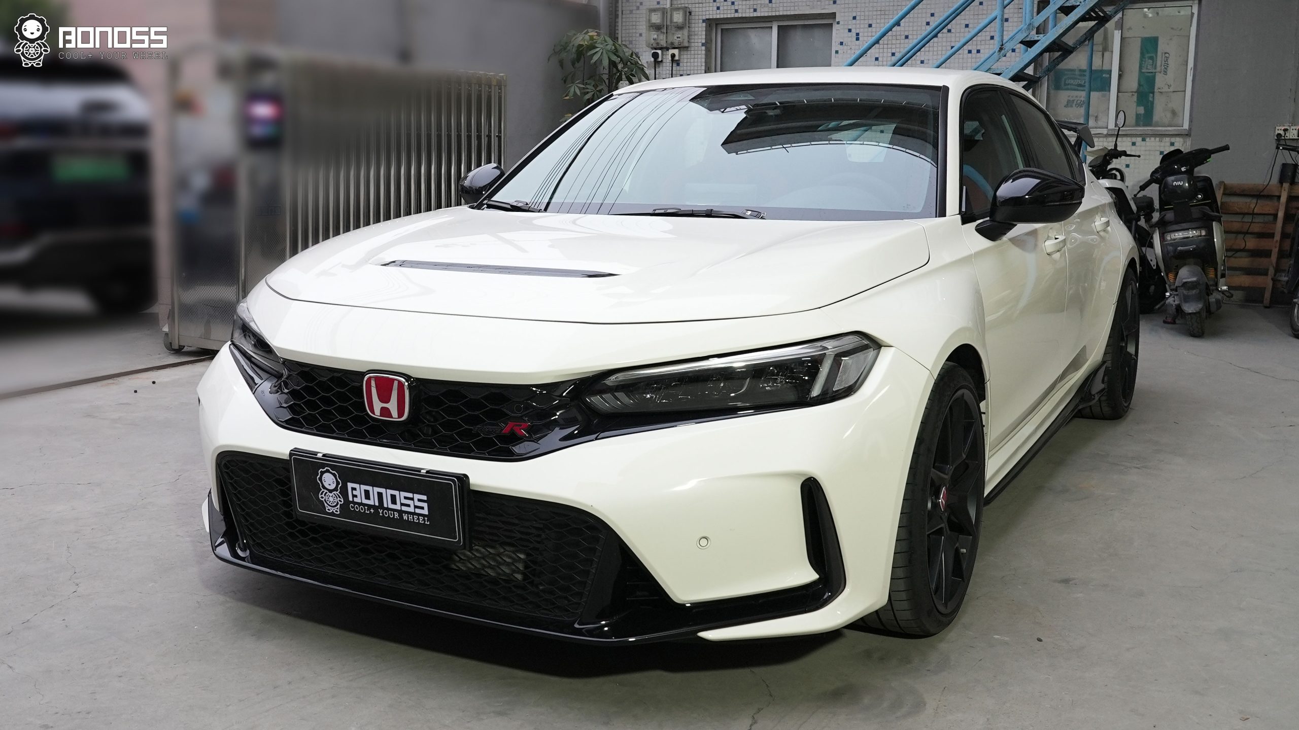 BONOSS Forged Active Cooling Wheel Spacers for 2023 Honda Civic Type R 15mm Front 20mm Rear (2)