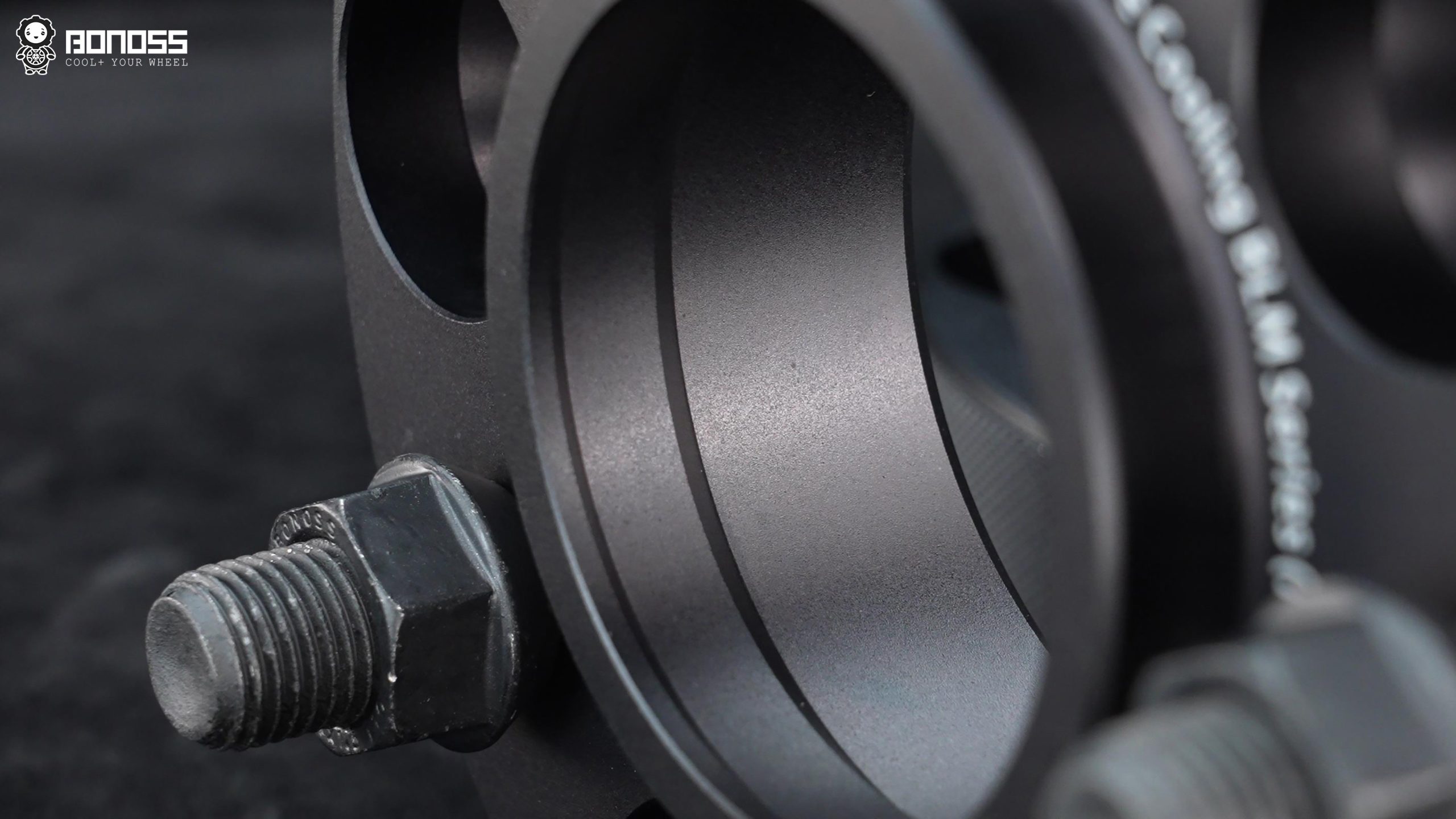 BONOSS Forged Active Cooling Wheel Spacers for 2023 Lincoln Nautilus 20mm Front 25mm Rear (1)