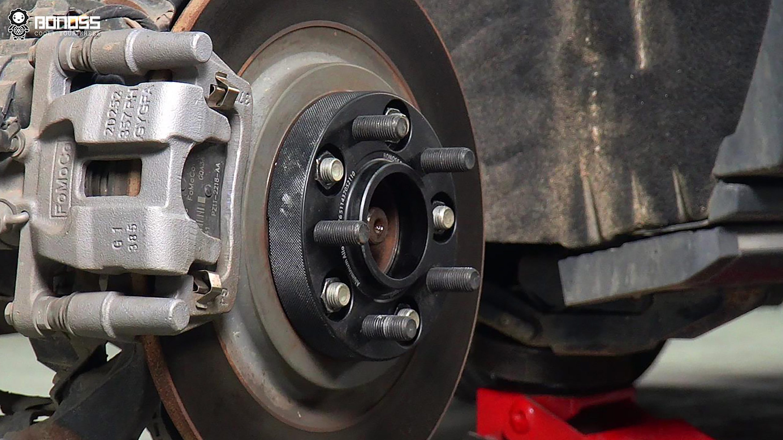 BONOSS Forged Active Cooling Wheel Spacers for 2023 Lincoln Nautilus 20mm Front 25mm Rear (14)