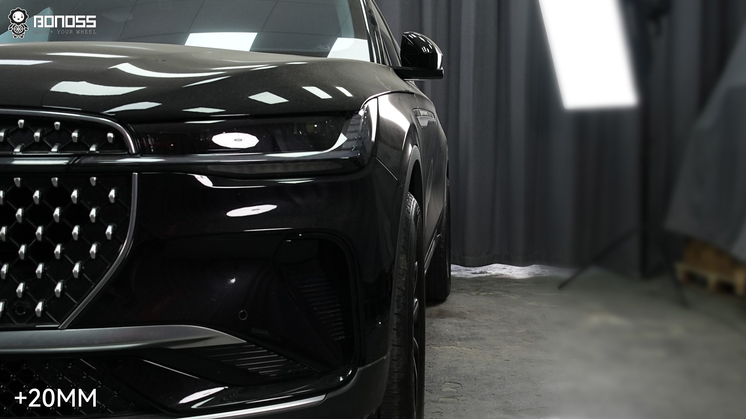 BONOSS Forged Active Cooling Wheel Spacers for 2023 Lincoln Nautilus 20mm Front 25mm Rear (3)