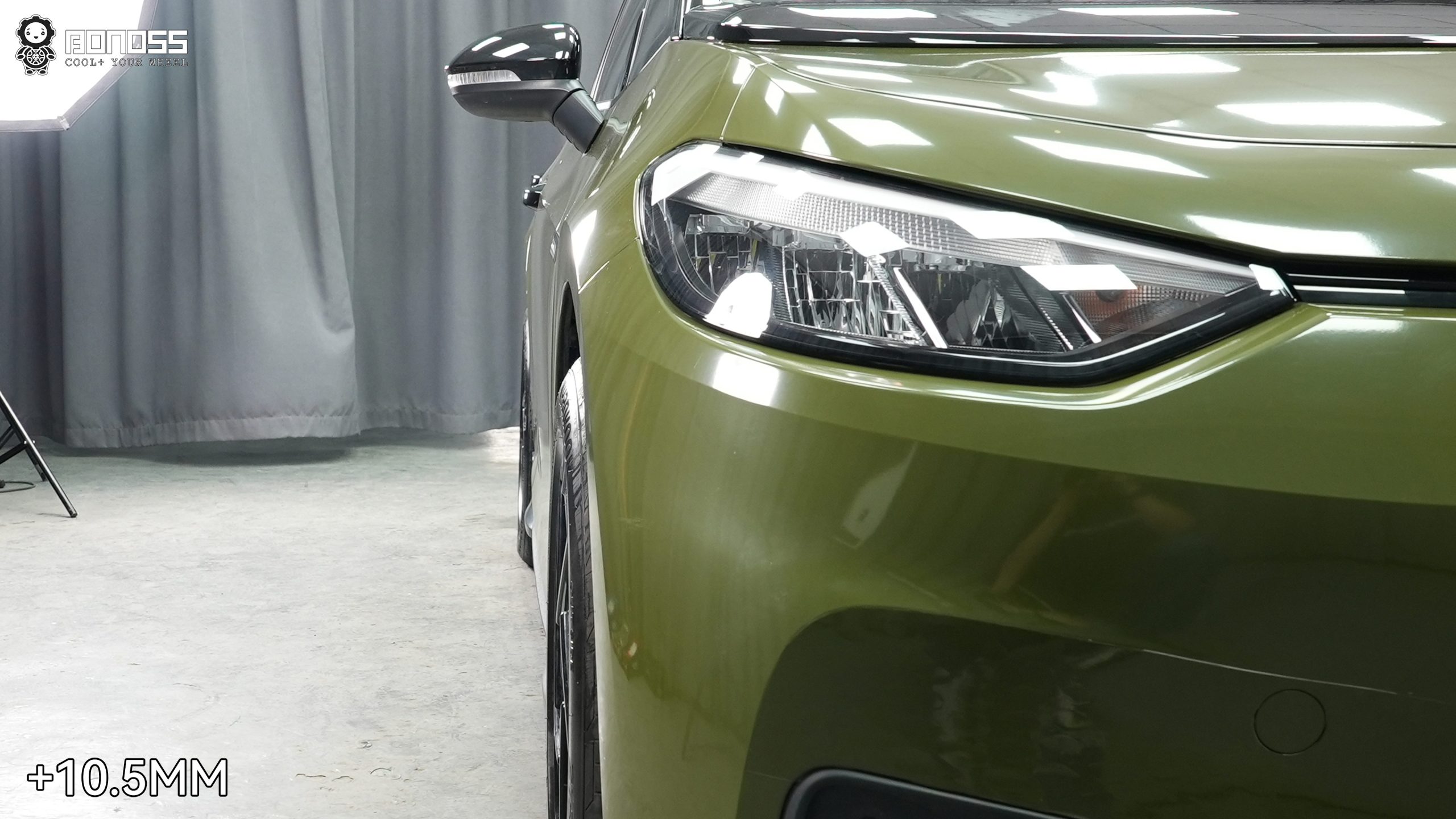 BONOSS Forged Active Cooling Wheel Spacers for 2023 Volkswagen ID.3 10.5mm Front 25mm Rear (4)