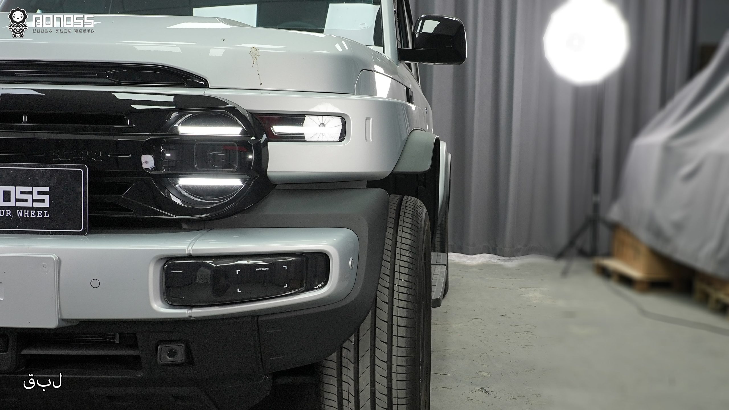 BONOSS Forged Active Cooling Wheel Spacers for 2026 iCAR V23 25mm Front 25mm Rear (8)