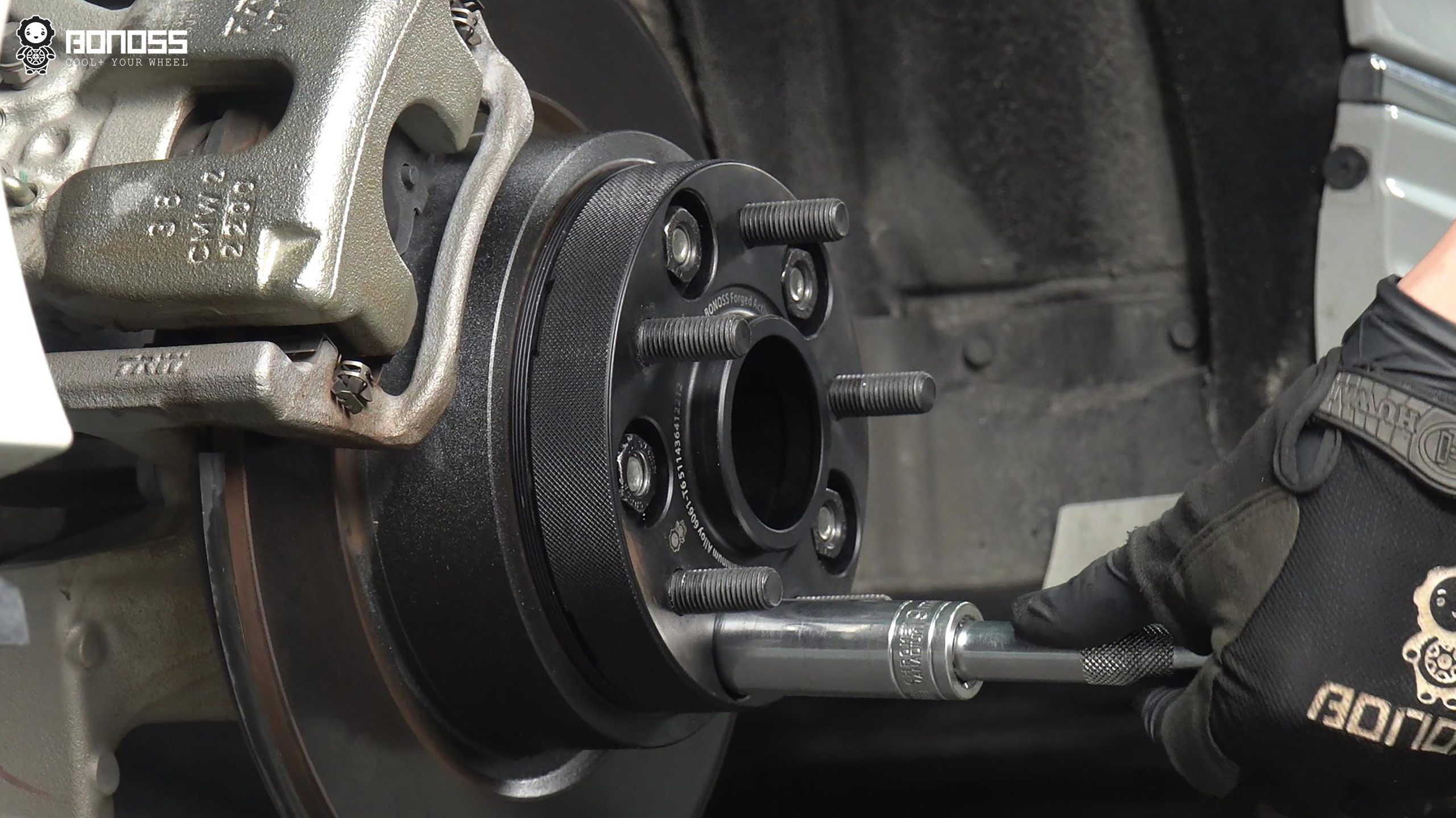 BONOSS Forged Active Cooling Wheel Spacers for Honda Accord 20mm Front 25mm Rear (13)