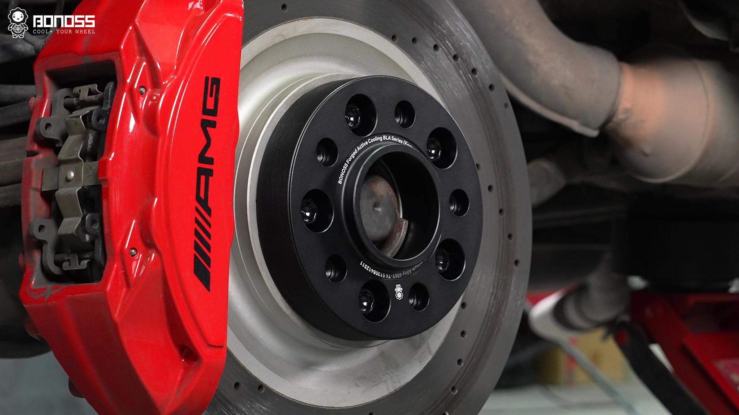 BONOSS Forged Active Cooling Wheel Spacers for Mercedes-Benz G-Class 35mm Front 40mm Rear (14)