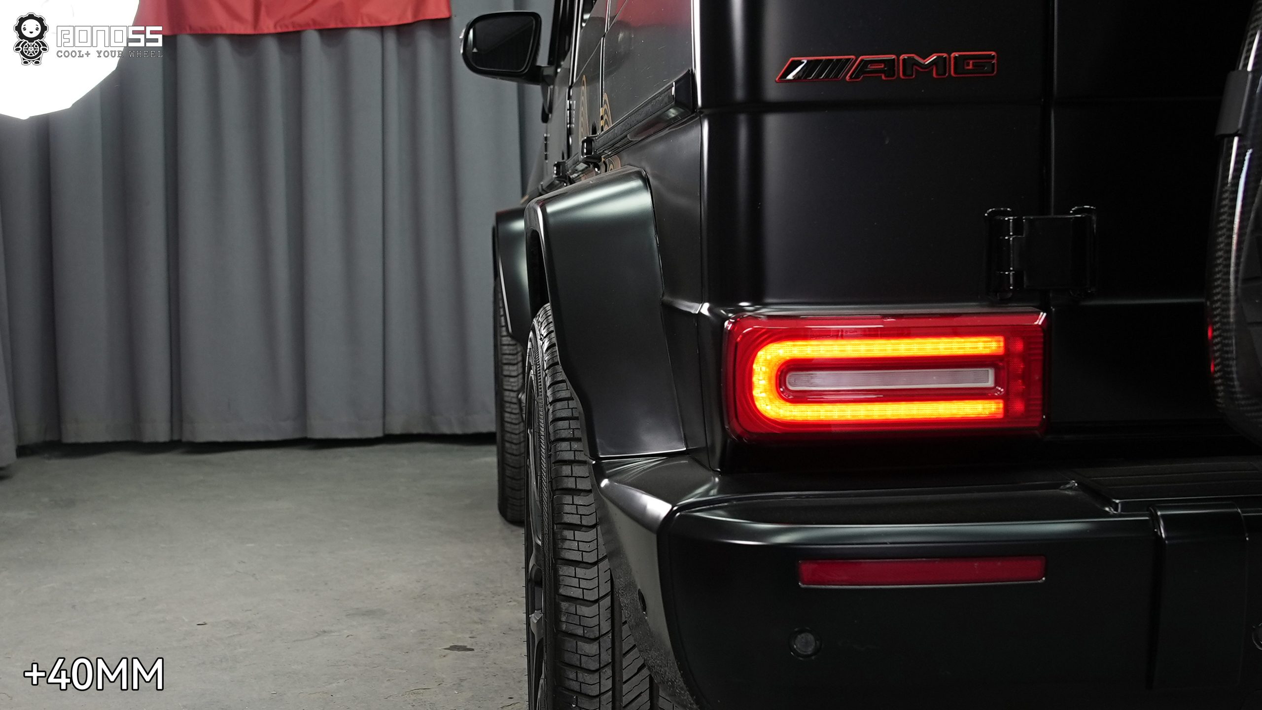 BONOSS Forged Active Cooling Wheel Spacers for Mercedes-Benz G-Class 35mm Front 40mm Rear (5)