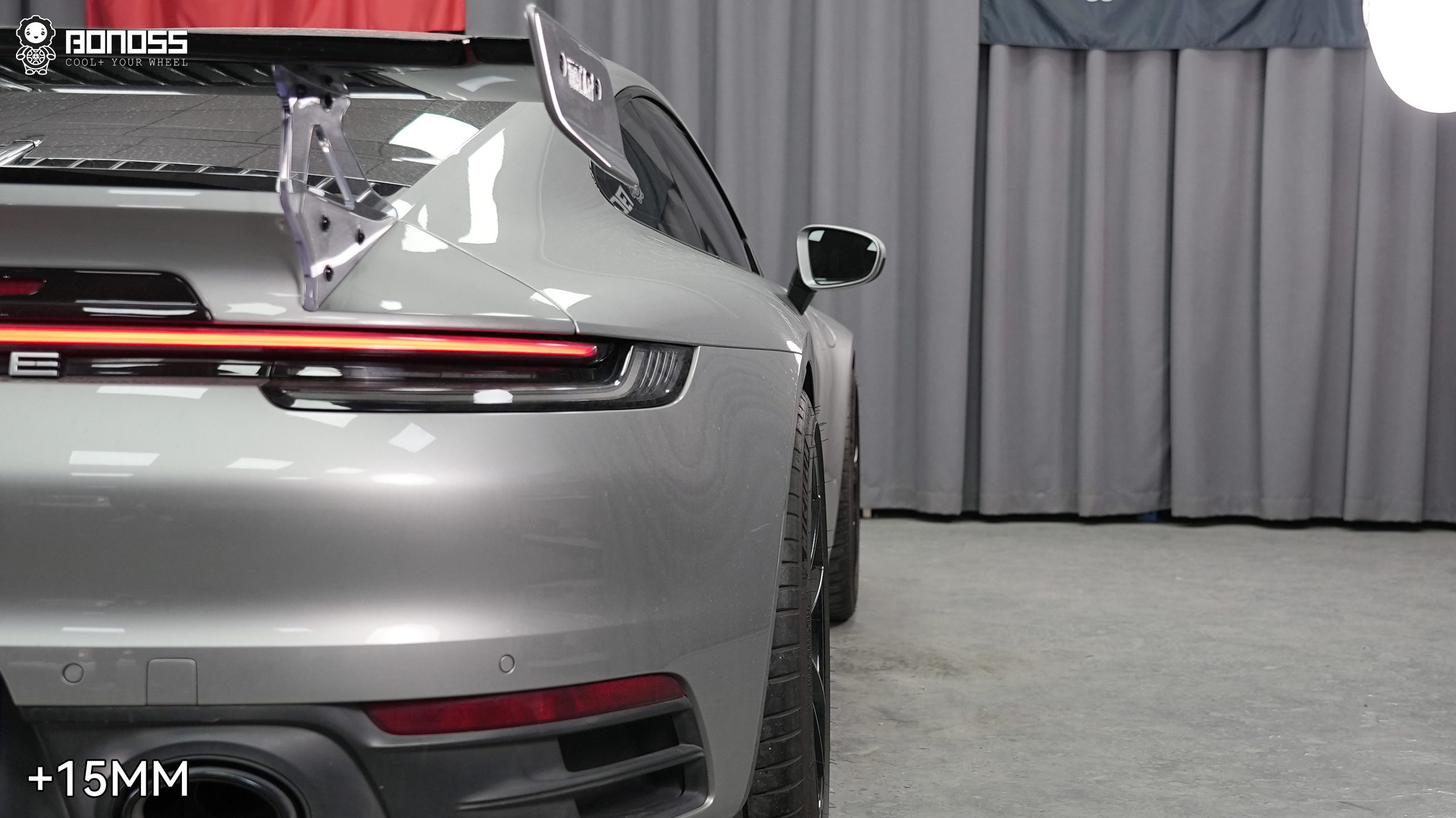 BONOSS Forged Lightweight Plus Wheel Spacers for 2020 Porsche 911 15mm Front 15mm Rear (6)