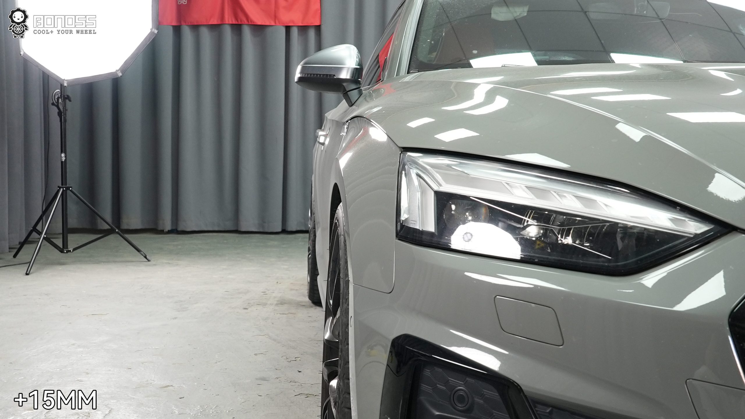 BONOSS Forged Lightweight Plus Wheel Spacers for 2021 Audi S5 15mm Front 20mm Rear (4)