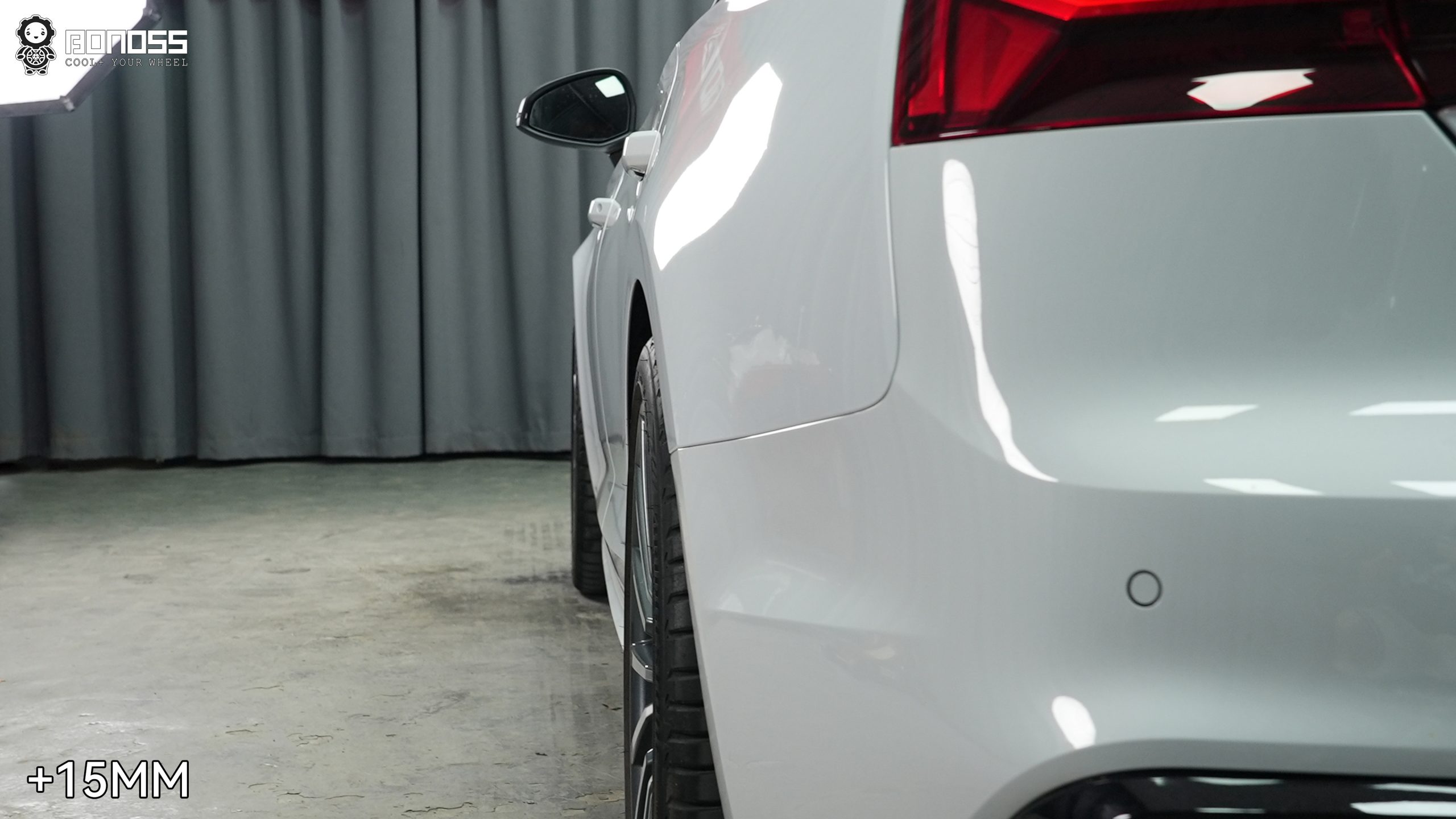 BONOSS Forged Lightweight Plus Wheel Spacers for 2023 Audi A5 12mm Front 15mm Rear (5)