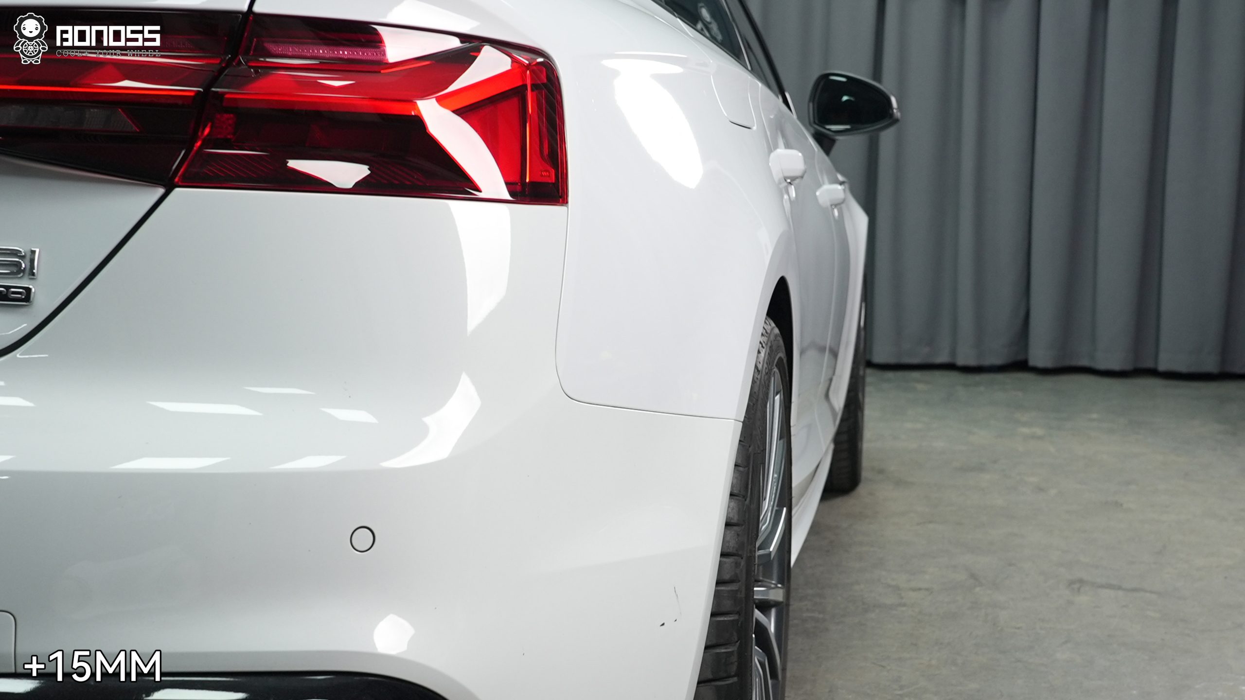 BONOSS Forged Lightweight Plus Wheel Spacers for 2023 Audi A5 12mm Front 15mm Rear (6)