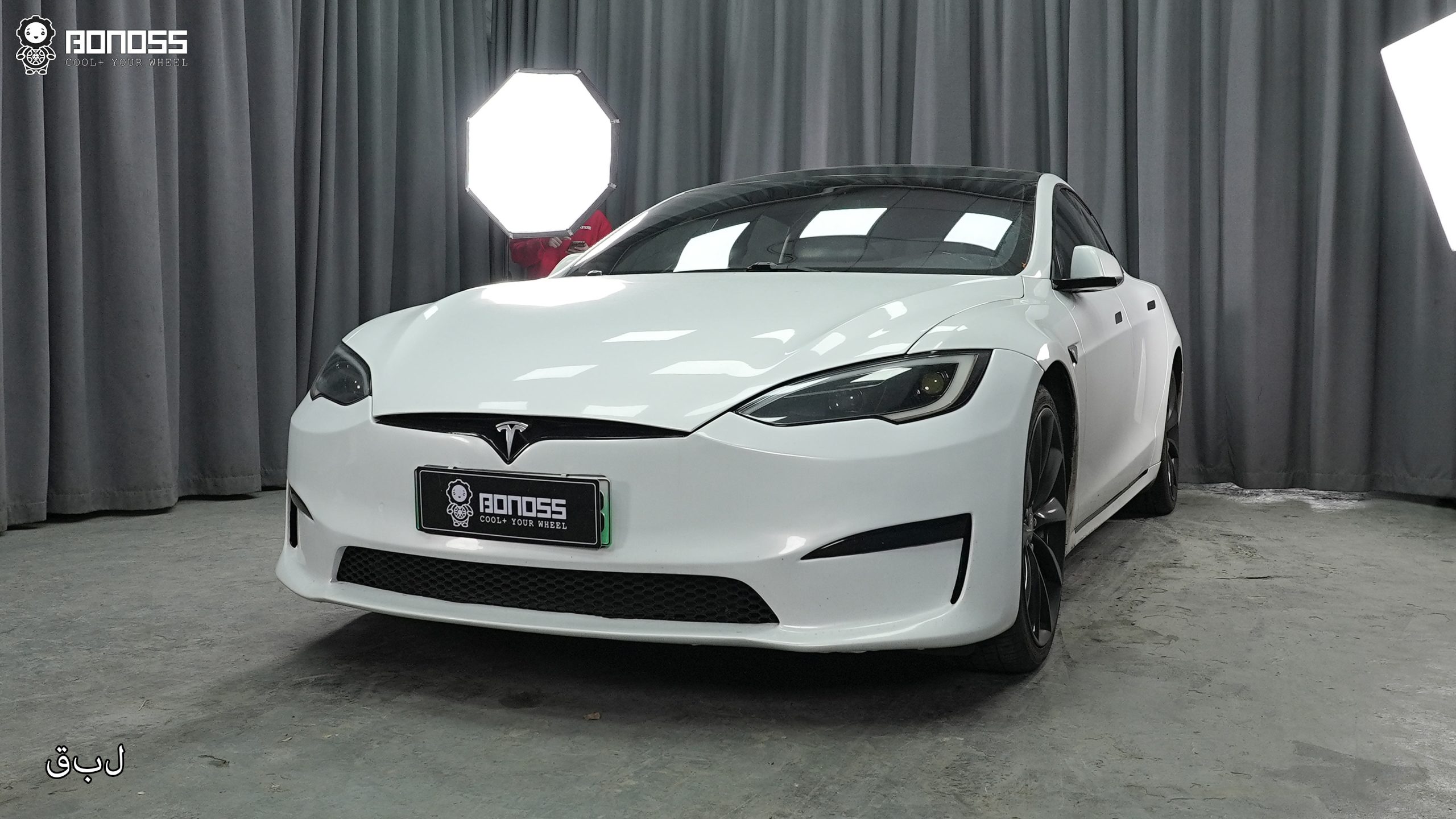 BONOSS Forged Active Cooling Wheel Spacers for 2014 Tesla Model S 20mm Front 30mm Rear (7)