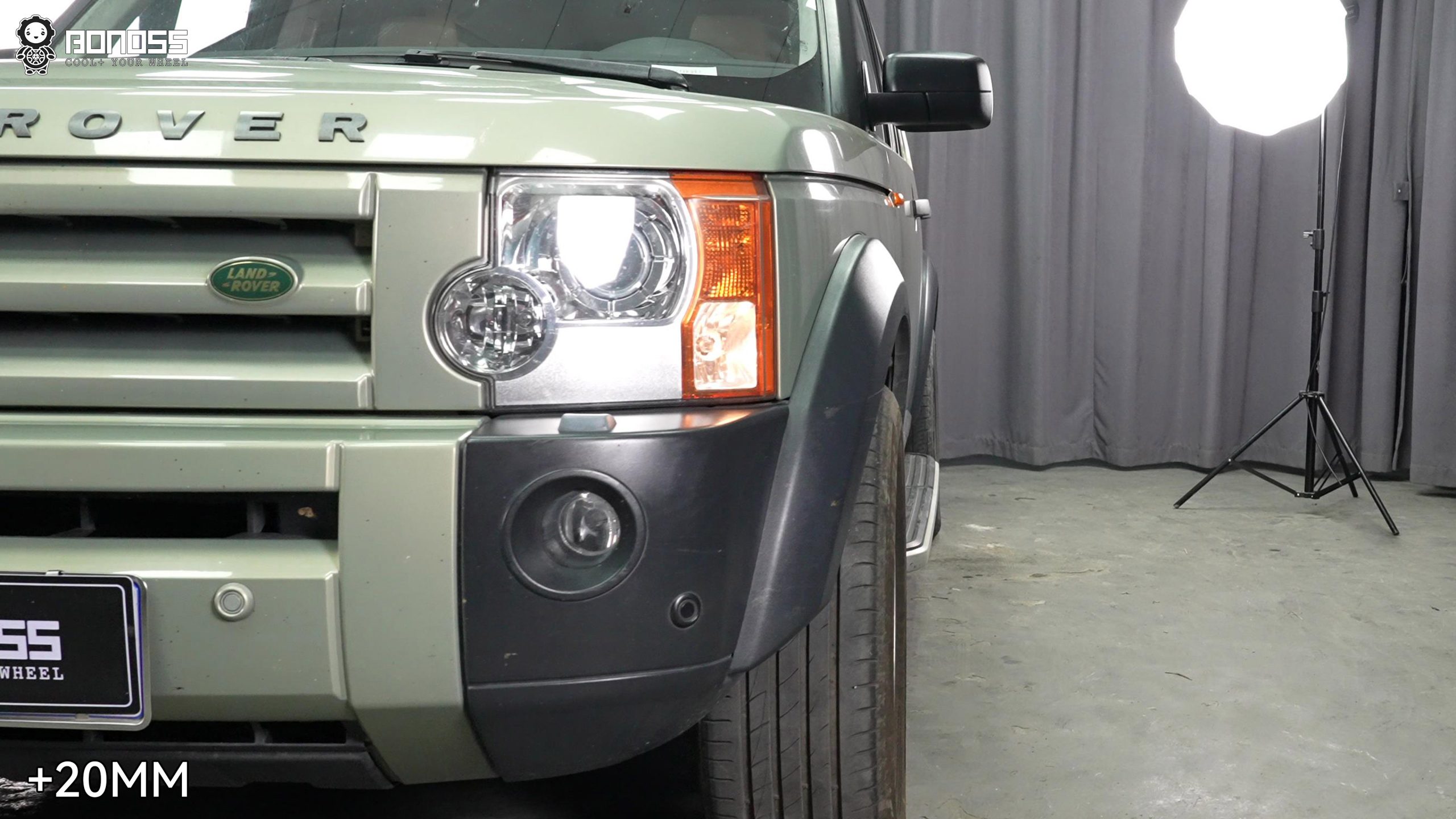BONOSS Forged Active Cooling Wheel Spacers for 2005 Land Rover Discovery 3 20mm Front 35mm Rear (3)