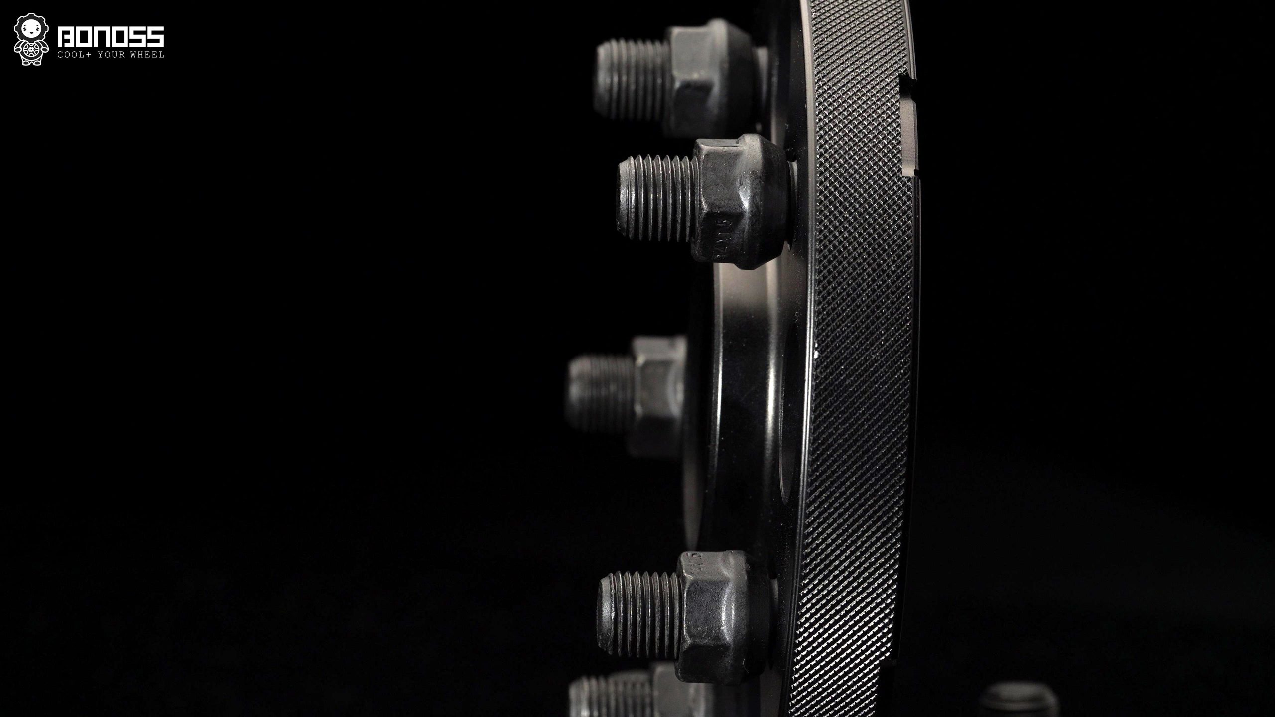 BONOSS Forged Active Cooling Wheel Spacers for 2013 Ford Focus 25mm Front 25mm Rear (1)