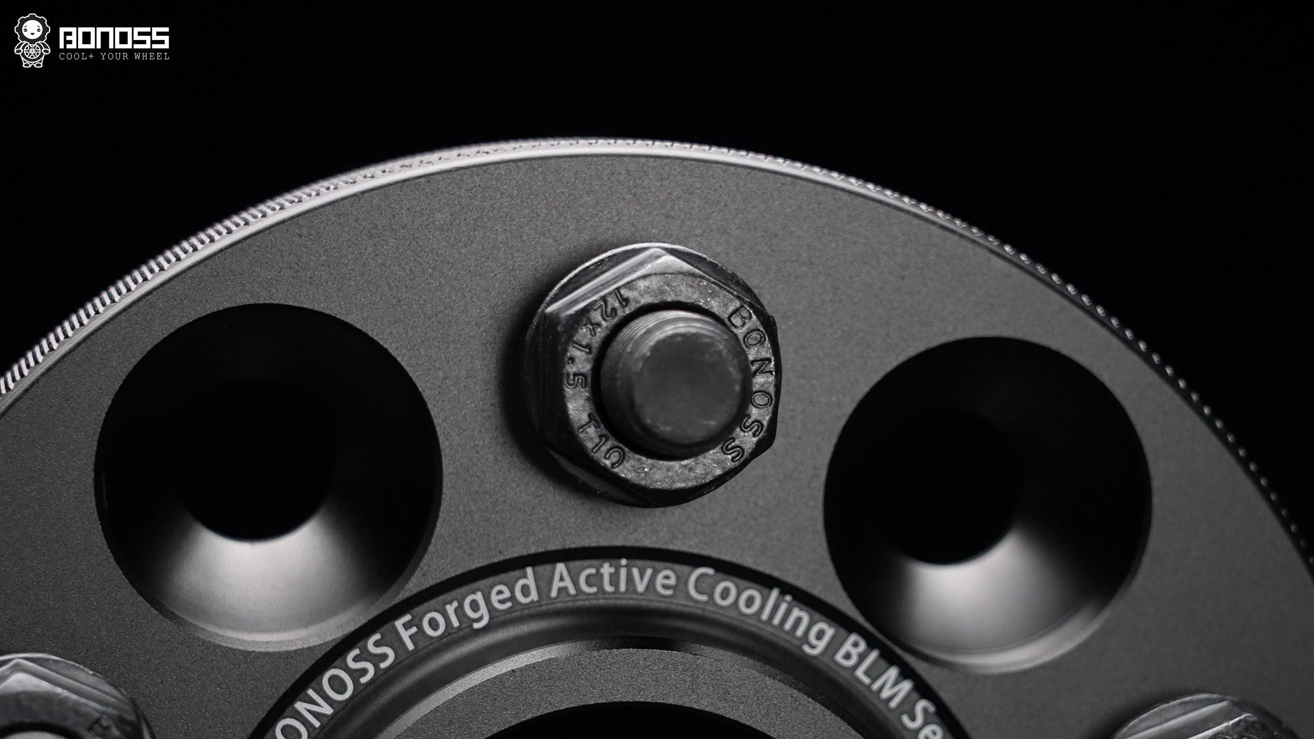 BONOSS Forged Active Cooling Wheel Spacers for 2019 Lincoln Continental 15mm Front 25mm Rear (1)