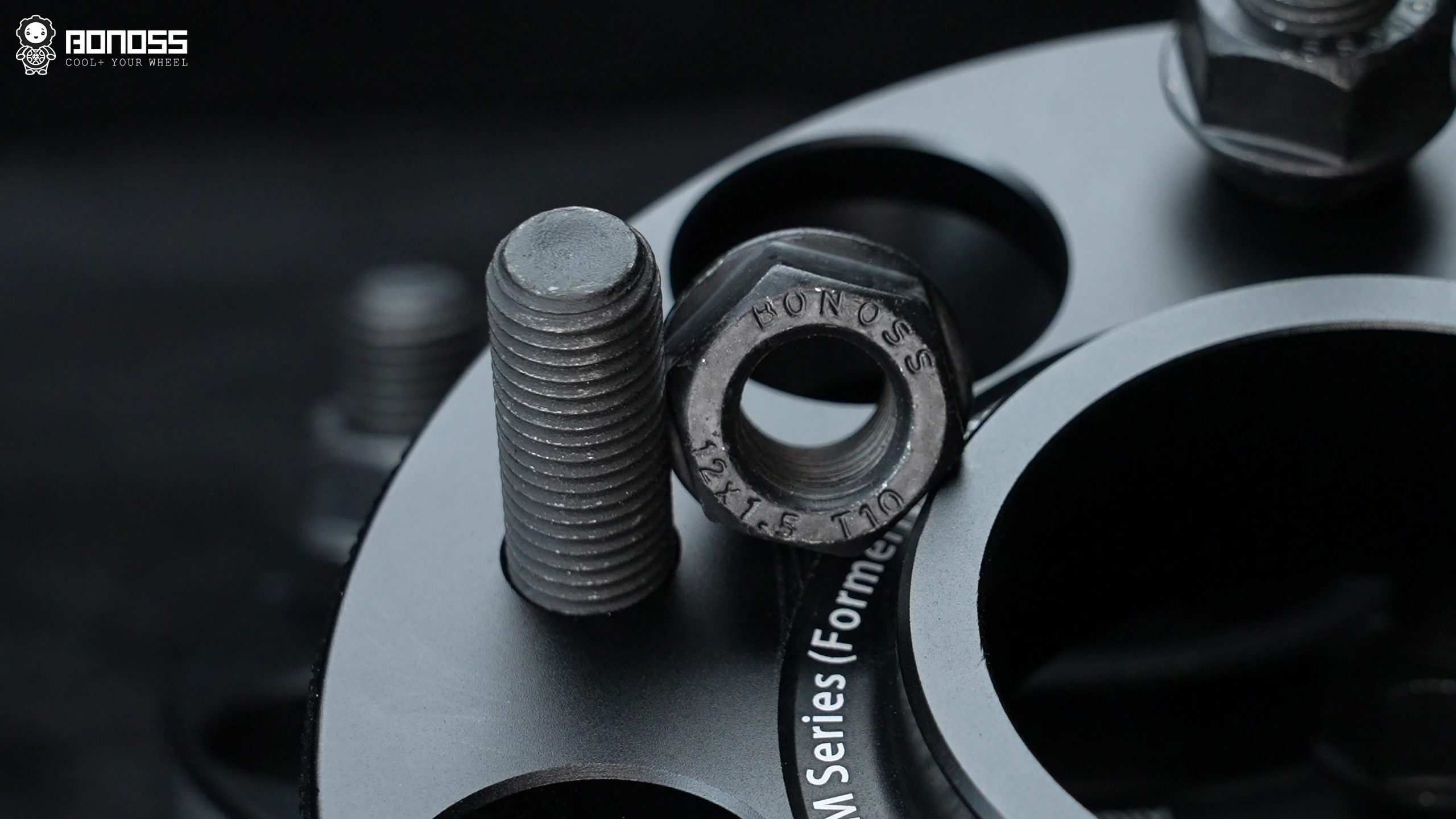 BONOSS Forged Active Cooling Wheel Spacers for 2022 FAW Bestune B70 25mm Front 25mm Rear (1)