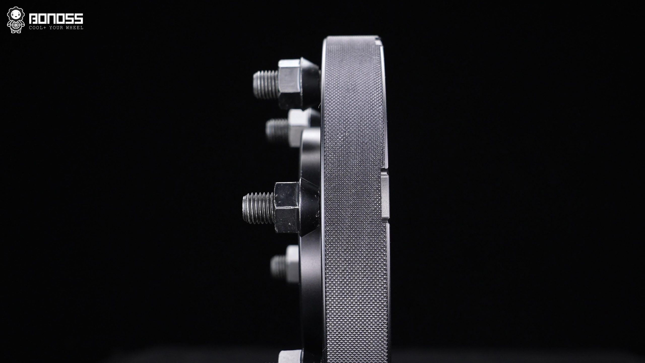 BONOSS Forged Active Cooling Wheel Spacers for Mitsubishi Shogun 30mm Front 30mm Rear (1)
