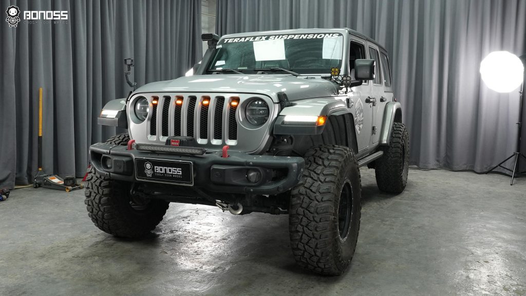 BONOSS Forged Active Cooling 1.5-Inch Wheel Spacers for 2019 Jeep Wrangler (2)