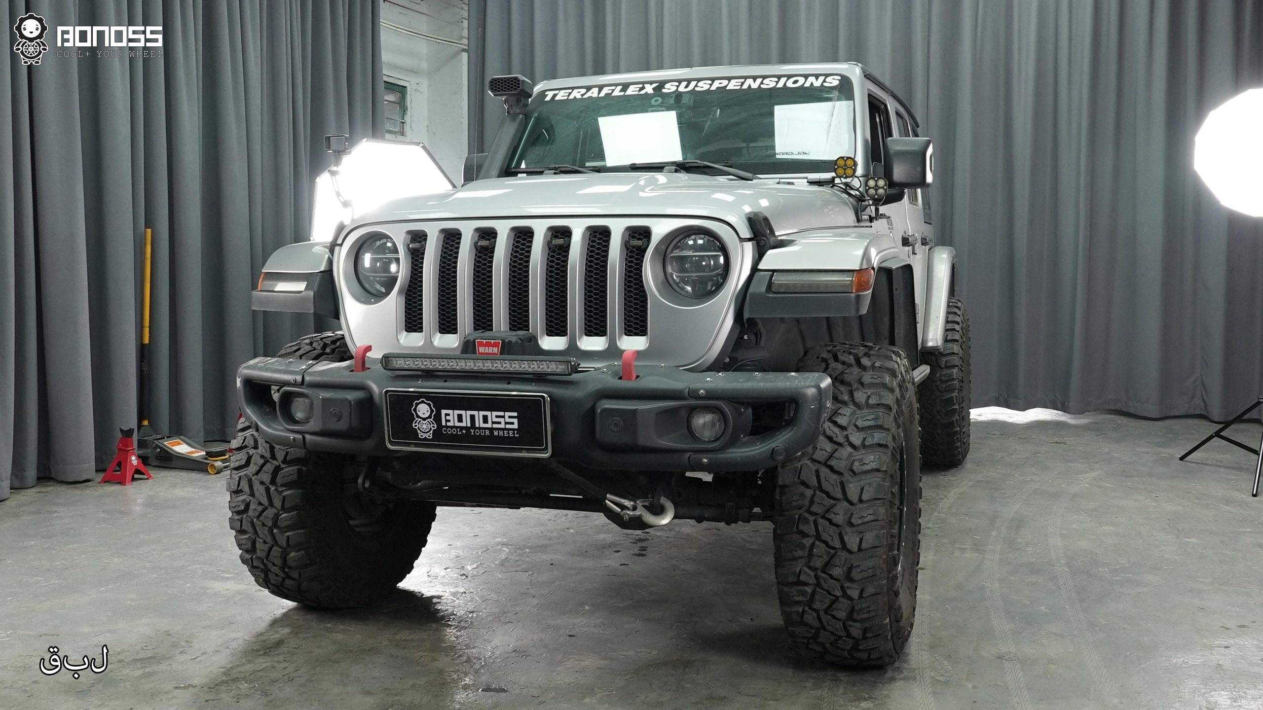 BONOSS Forged Active Cooling 1.5-Inch Wheel Spacers for 2019 Jeep Wrangler (7)