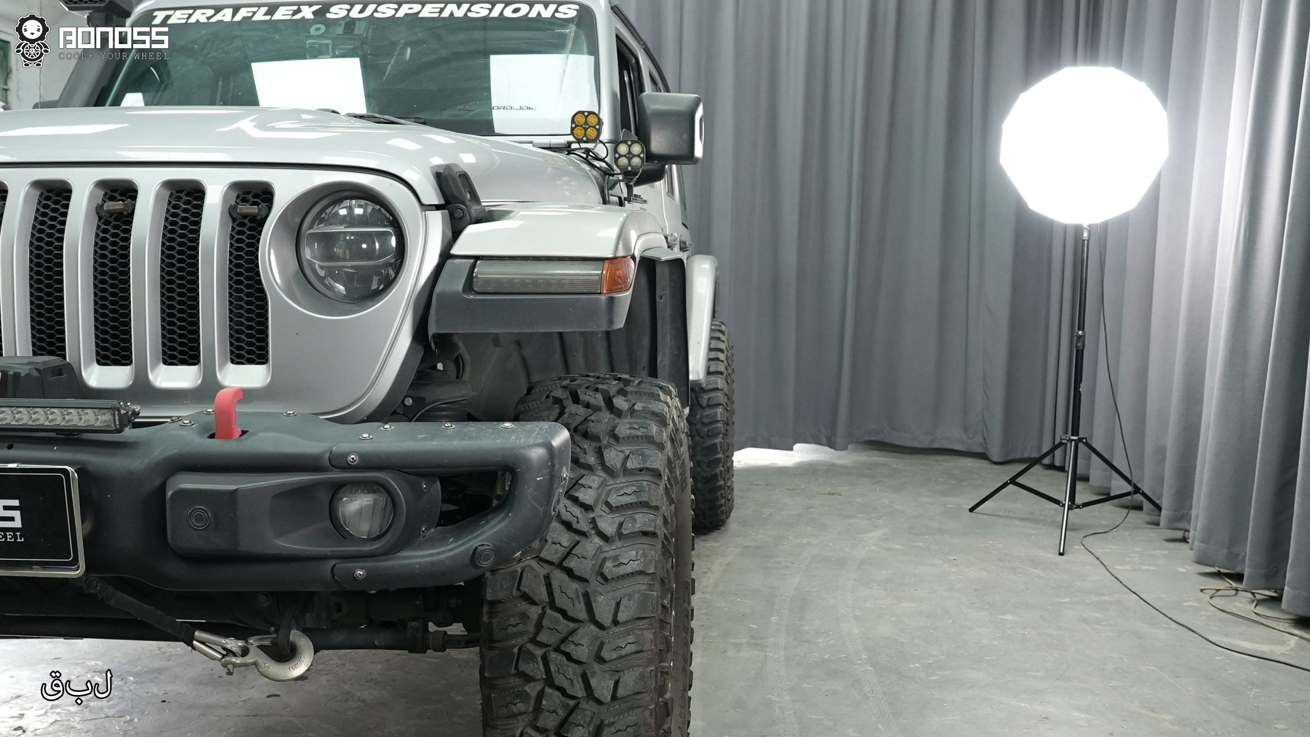 BONOSS Forged Active Cooling 1.5-Inch Wheel Spacers for 2019 Jeep Wrangler (8)