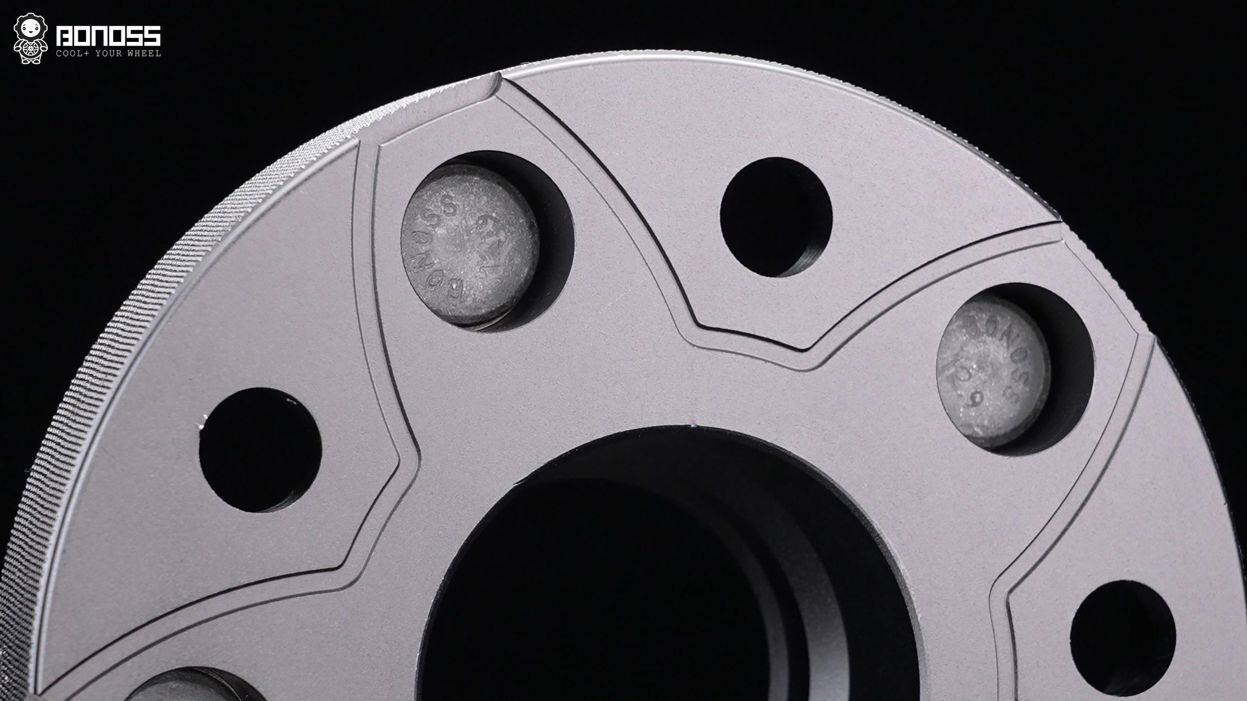BONOSS Forged Active Cooling 2024 XPeng P7+ Wheel Spacers Photos 25mm Front 30mm Rear (1)