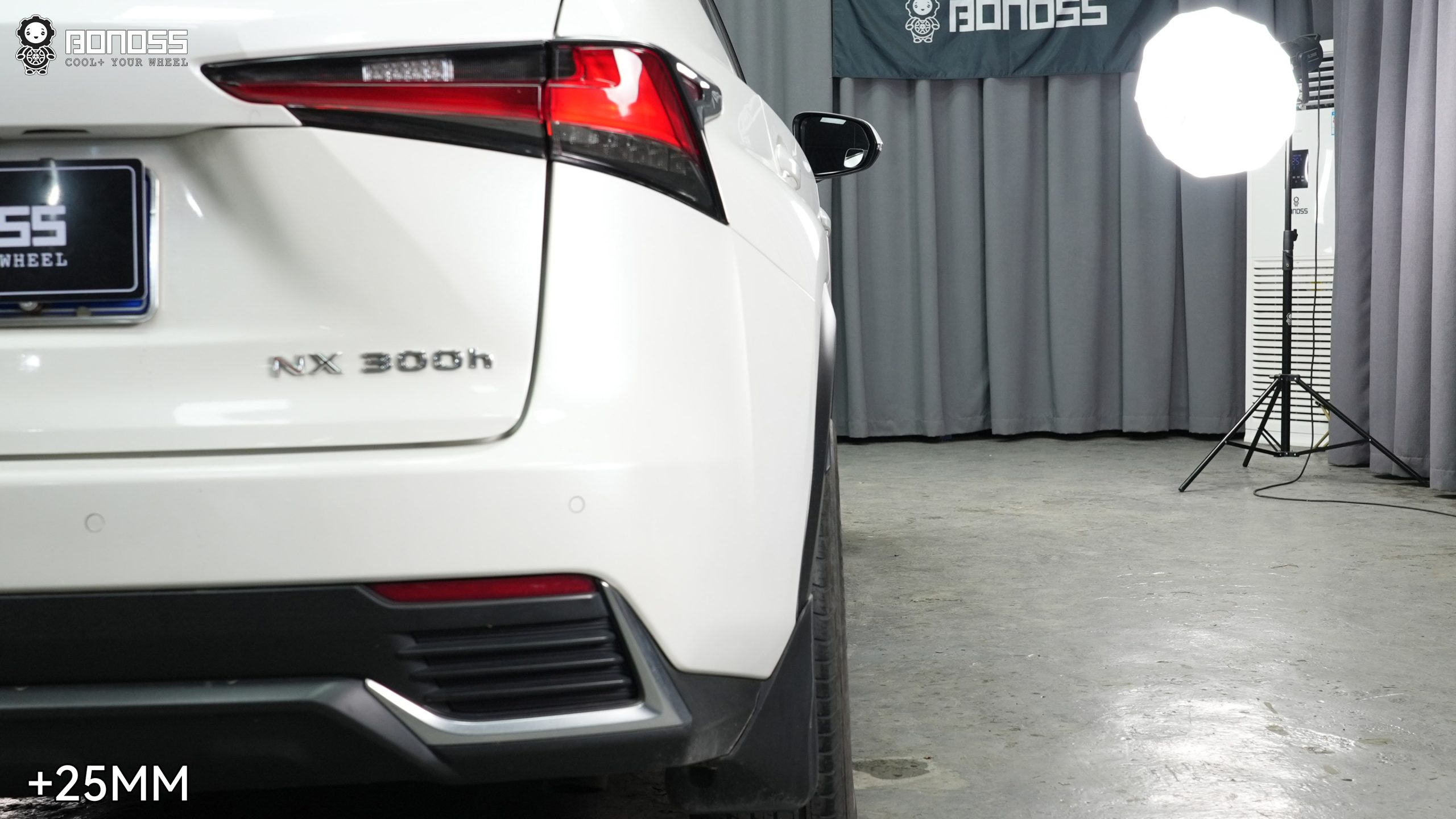 BONOSS Forged Active Cooling Wheel Spacers for 2018 Lexus NX 20mm Front 25mm Rear (6)