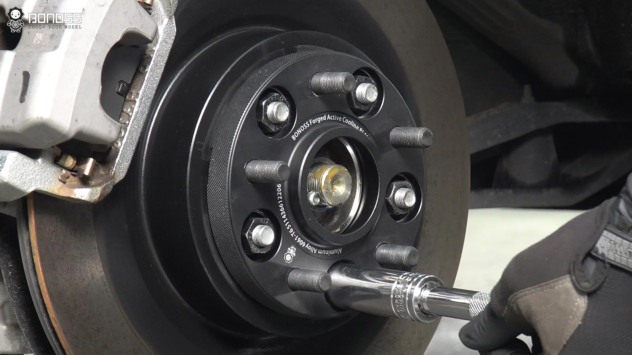 BONOSS Forged Active Cooling Wheel Spacers for 2023 Nissan X-Trail 15mm Front 20mm Rear (13)