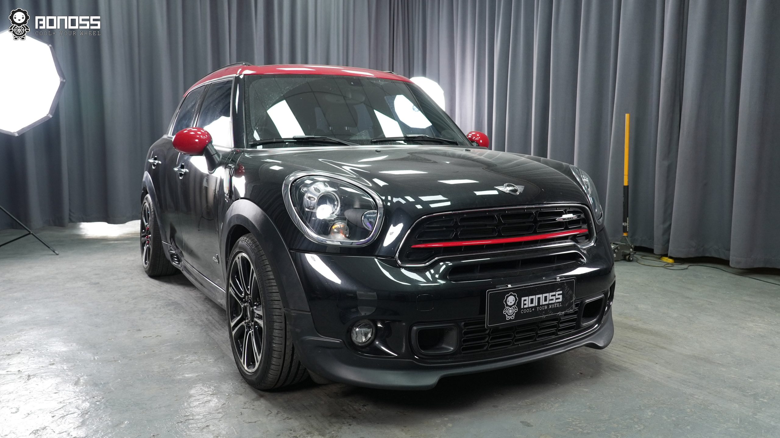 BONOSS Forged Lightweight Plus Wheel Spacers for 2013 MINI Countryman 10mm Front 15mm Rear (2)