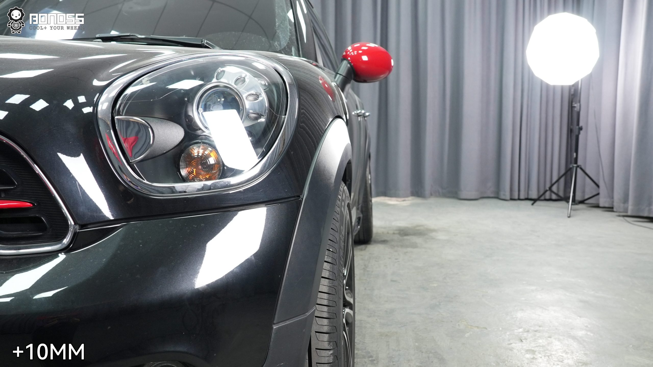 BONOSS Forged Lightweight Plus Wheel Spacers for 2013 MINI Countryman 10mm Front 15mm Rear (3)