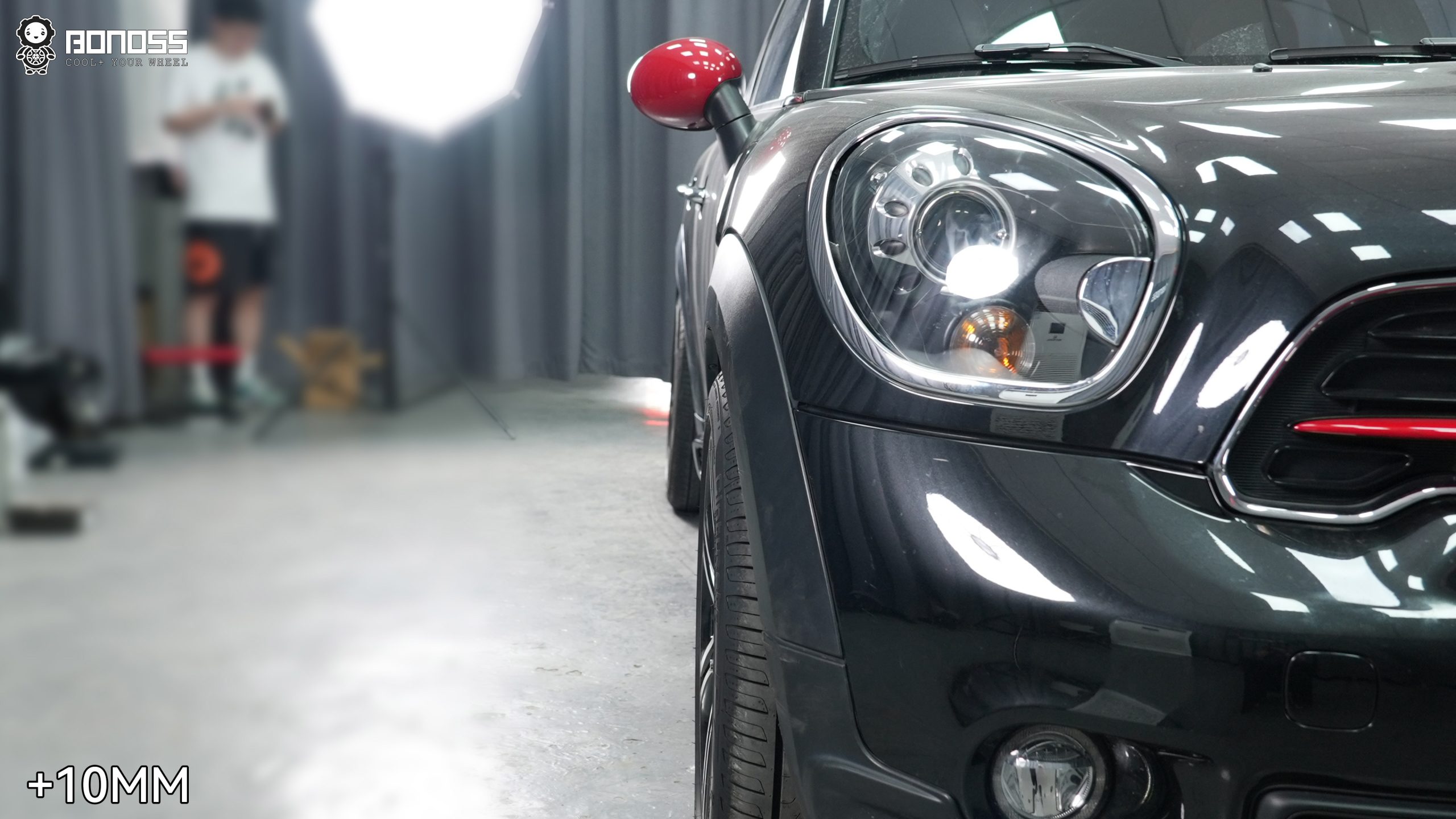 BONOSS Forged Lightweight Plus Wheel Spacers for 2013 MINI Countryman 10mm Front 15mm Rear (4)