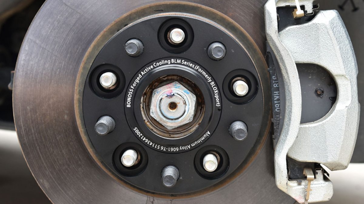 BONOSS Active Cooling Wheel Spacers 15mm+20mm for Honda Civic