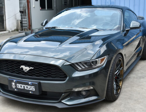 BONOSS Forged Active Cooling Wheel Spacers 25mm+30mm for Ford Mustang VI