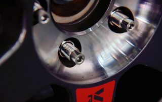 BONOSS Forged Titanium Exposed Wheel Stud Conversion Kit on Audi S3