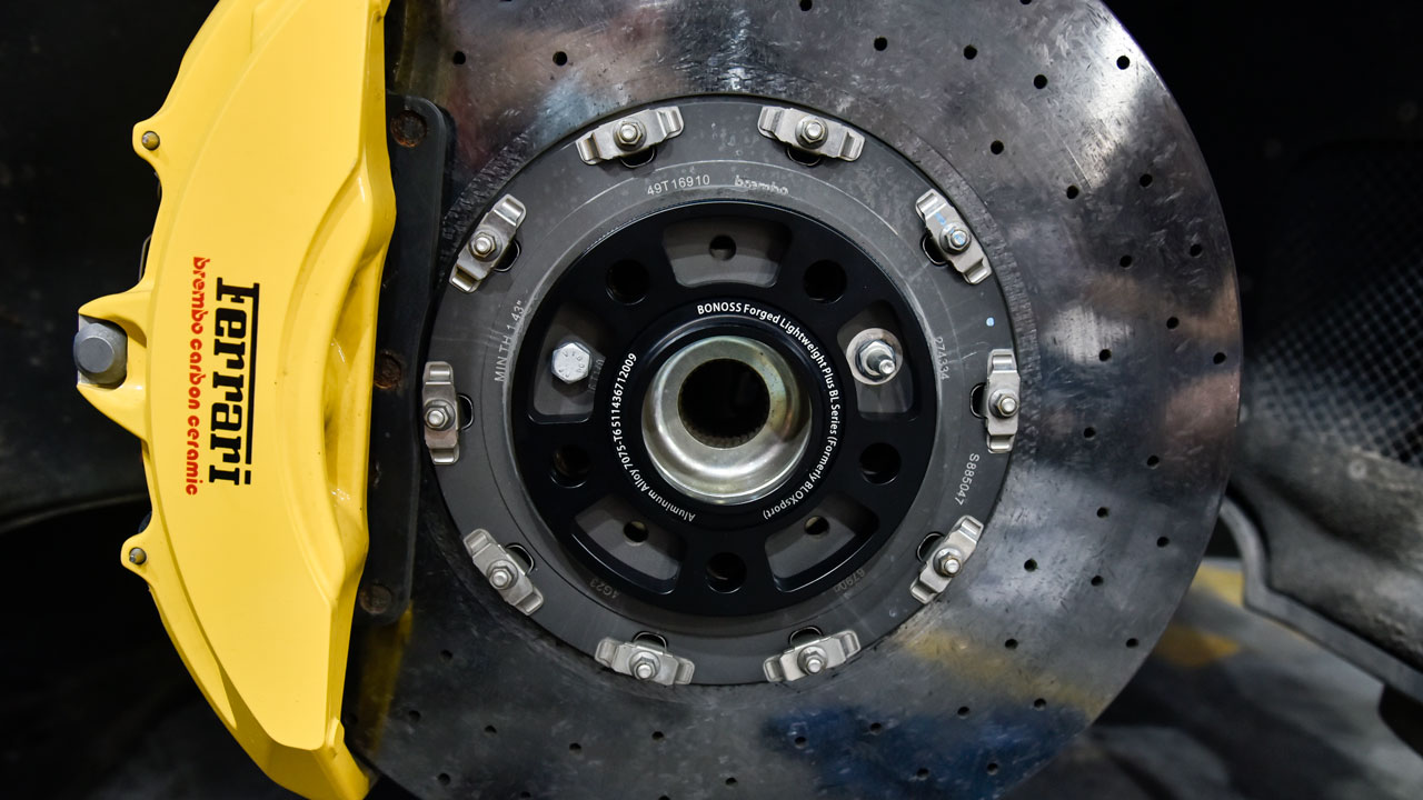 BONOSS Forged Lightweight Plus Wheel Spacers 10mm for Ferrari F12 Berlinetta (2)
