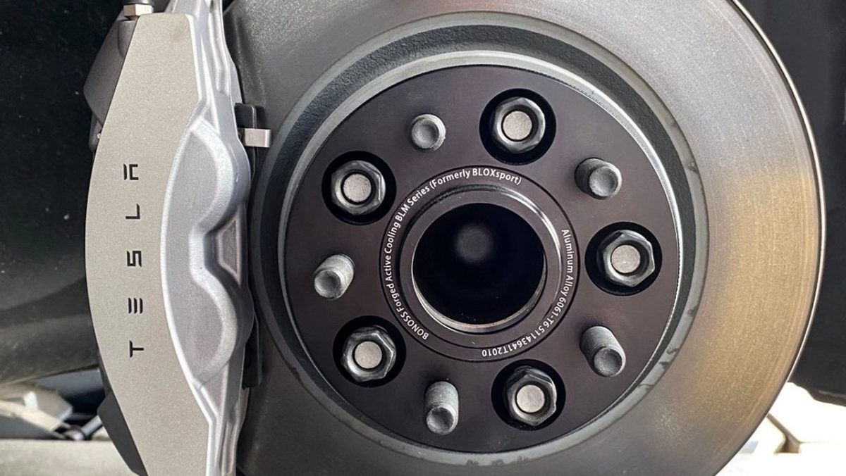 BONOSS Active Cooling Wheel Spacers 15mm+20mm for Tesla Model 3