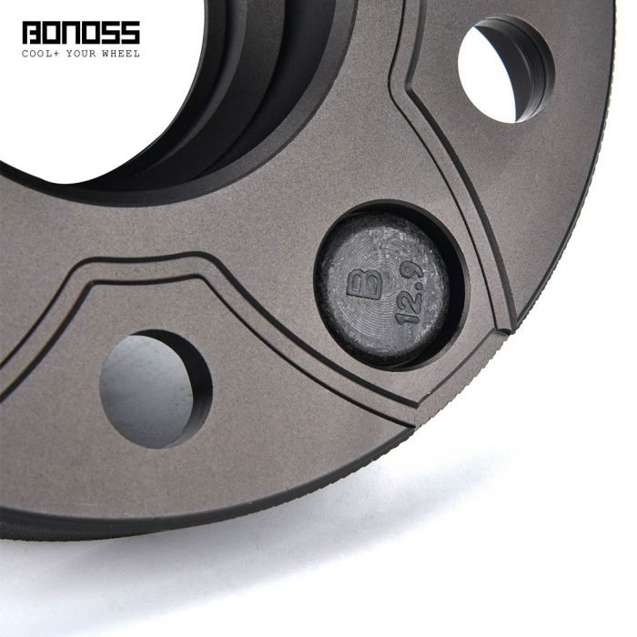 BONOSS Forged Active Cooling Hubcentric Wheel Spacers 5 Lugs Wheel Adapters M12x1.5 Images (6)