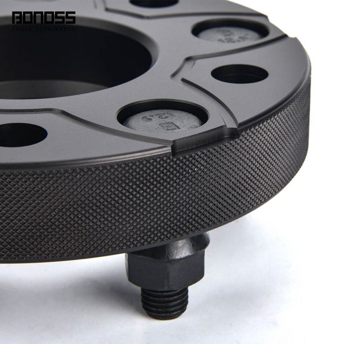 BONOSS Forged Active Cooling Hubcentric Wheel Spacers 5 Lugs Wheel Adapters M12x1.5 Images (7)