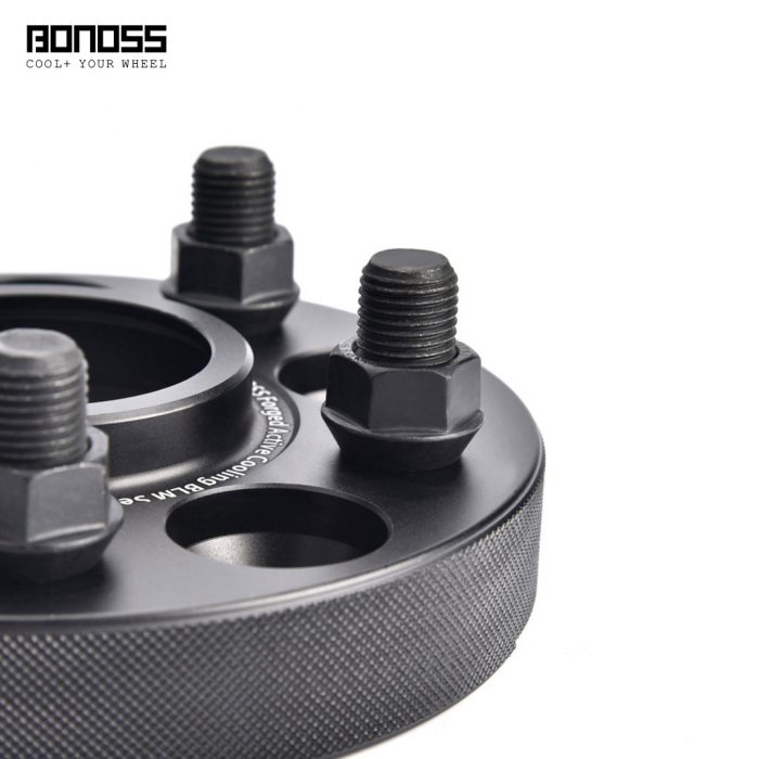 BONOSS Forged Active Cooling Wheel Spacers Hubcentric PCD5x108 CB63.3 AL6061-T6 for Land Rover Range Rover Evoque 2018+ (10)