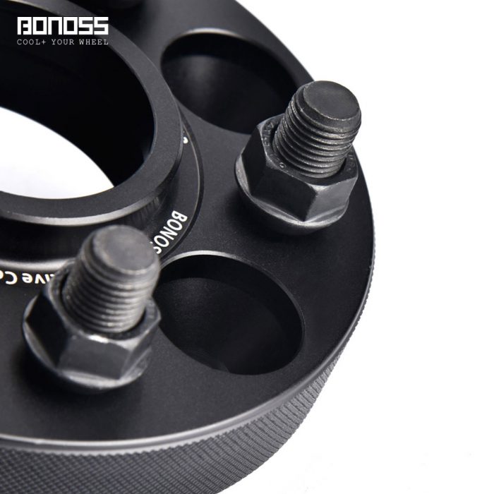 BONOSS Forged Active Cooling Wheel Spacers Hubcentric PCD5x108 CB63.3 AL6061-T6 for Land Rover Range Rover Evoque 2018+ (12)