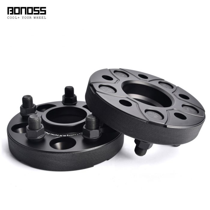 BONOSS Forged Active Cooling Wheel Spacers Hubcentric PCD5x108 CB63.3 AL6061-T6 for Land Rover Range Rover Evoque 2018+ (2)