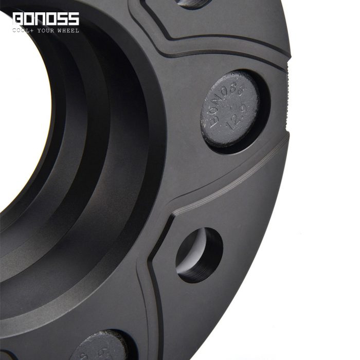 BONOSS Forged Active Cooling Wheel Spacers Hubcentric PCD5x108 CB63.3 AL6061-T6 for Land Rover Range Rover Evoque 2018+ (4)