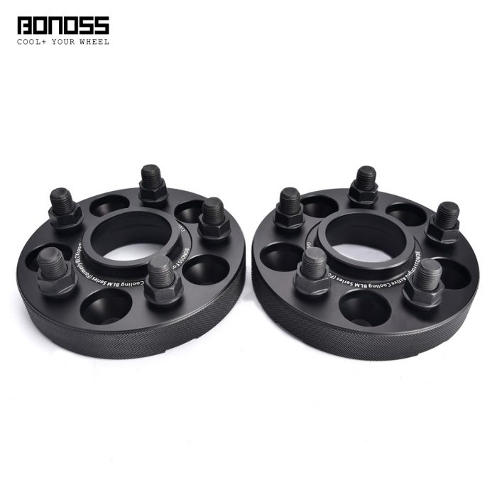 BONOSS Forged Active Cooling Wheel Spacers Hubcentric PCD5x108 CB63.3 AL6061-T6 for Land Rover Range Rover Evoque 2018+ (5)