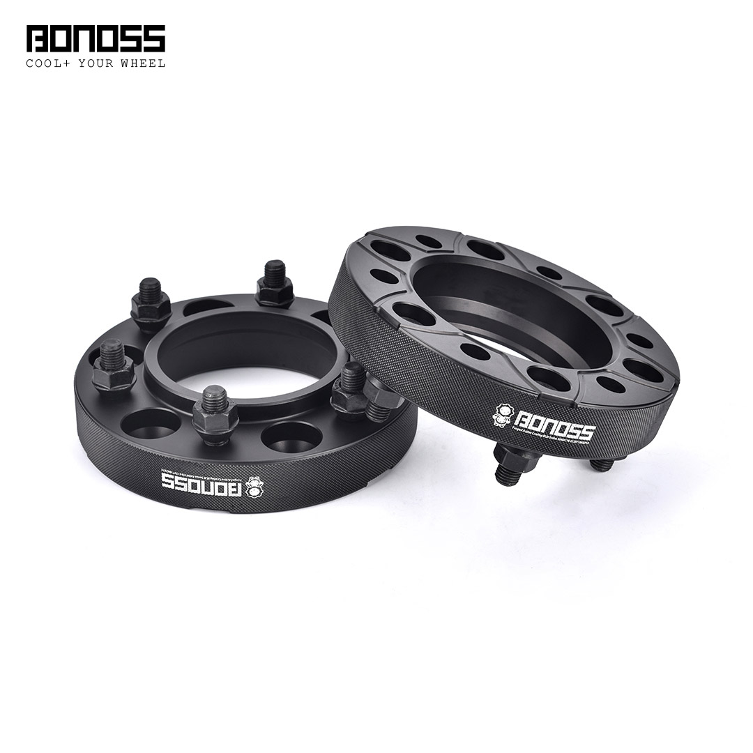 BONOSS Forged Active Cooling Wheel Spacers Hubcentric PCD6x139.7 M12x1.5 Wheel Adapters (1)