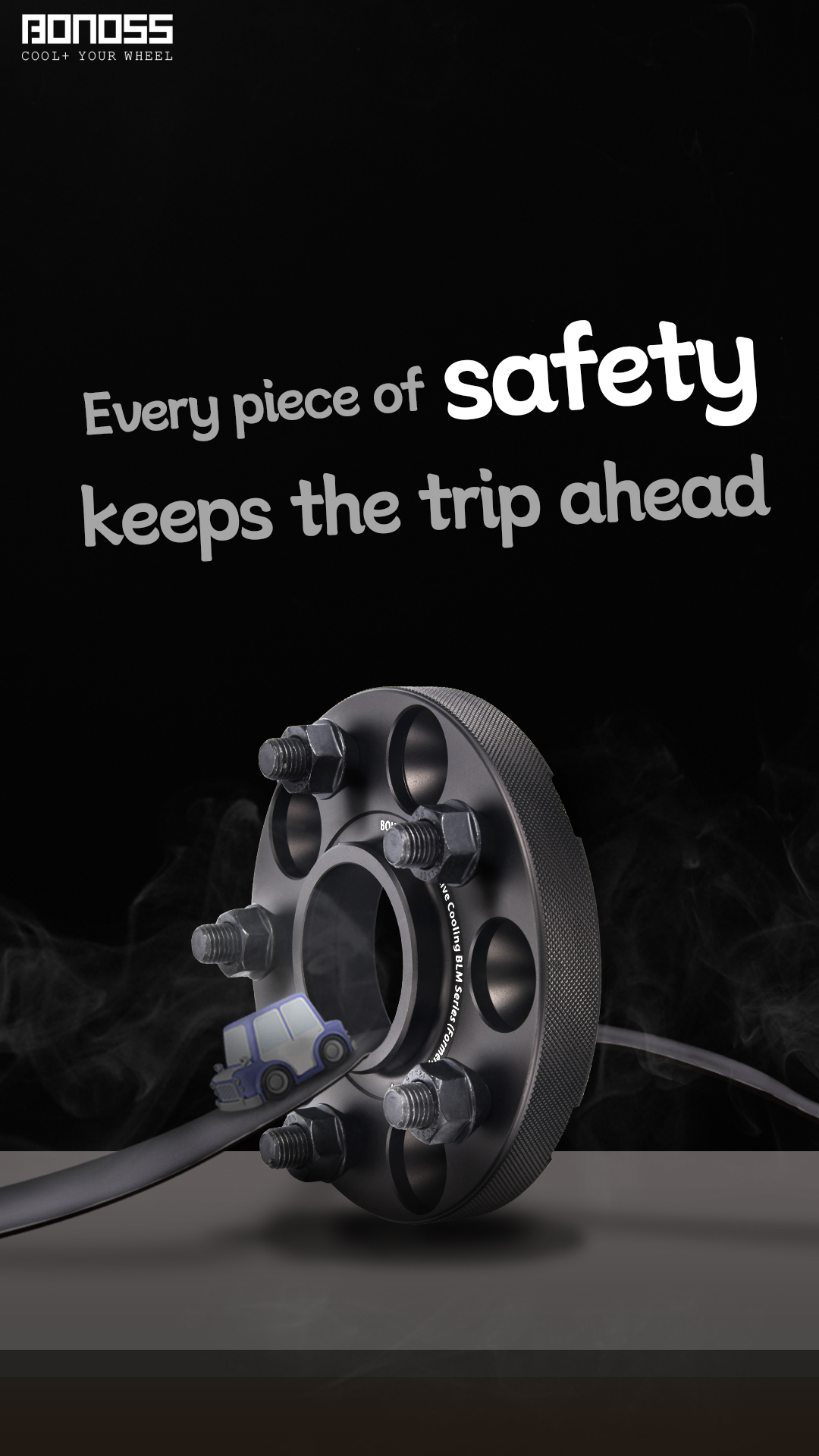 BONOSS-Forged-Active-Cooling-Wheel-Spacers-Safety-Hubcentric